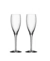 Orrefors Set Of 2 More Champagne Glasses In Clear
