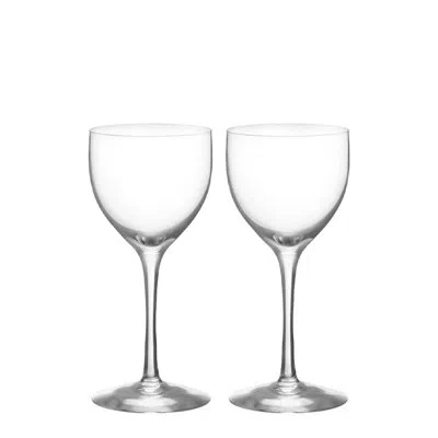 Orrefors More Nick And Nora 2-pack In Clear