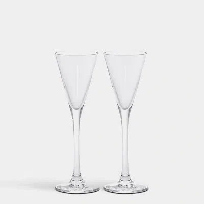 Orrefors More Schnapps 2 Oz. Crystal Flute In Clear