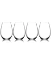 Orrefors Pulse Set Of 4 Stemless Wine Glasses In No Color