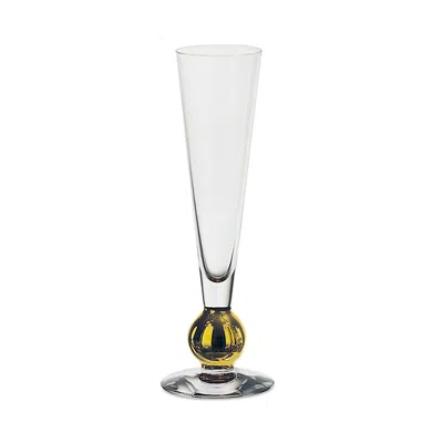 Orrefors Nobel Champagne Flute In Gold