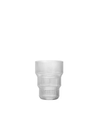 Orrefors Pavilion Tulip Vase Clear Vase In White