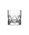 Orrefors Peak Old Fashioned Barware, Set Of 4 In Clear