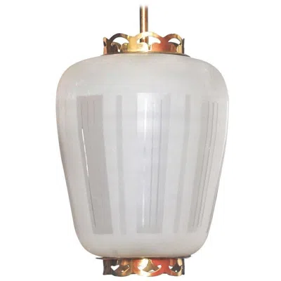 Pre-owned Orrefors Pendant Attributed To  In Transparent