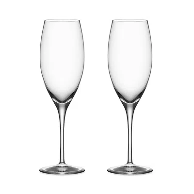 ORREFORS PREMIER CHAMPAGNE FLUTE, SET OF 2
