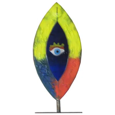 Pre-owned Orrefors Rare Glass Sculpture By  In Brown
