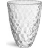 Orrefors Raspberry Crystal Vase