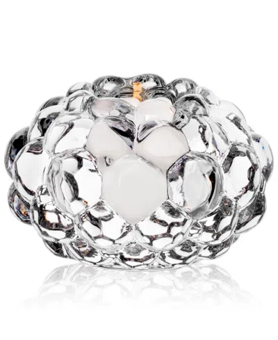 Orrefors Raspberry Votive In Transparent