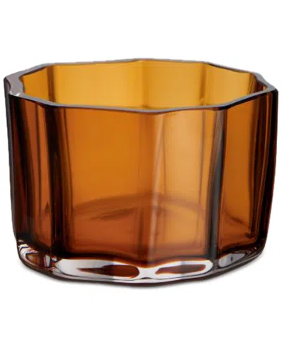 Orrefors Reed Crystal Votive Candle Holder, Small