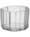 Orrefors Reed Crystal Votive Candle Holder, Small In Transparent