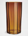 Orrefors Reed Hurricane Lamp Candle Holder