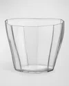 Orrefors Reed Low Clear Vase, 6.9" In Transparent
