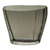 Orrefors Reed Vase, Moss Green, Low In Gray