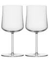 Orrefors Set Of 2 Informal Small Glasses