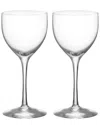 Orrefors Set Of 2 More Nick & Nora Glasses