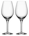 Orrefors Premiere Set Of 2 Cabernet Glasses