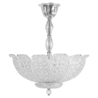 Pre-owned Orrefors Set Of 2  Glass Pendants, Sweden, 1950s In Transparent