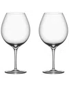 Orrefors Premiere Set Of 2 Cabernet Glasses