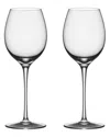 ORREFORS DNU ORREFORS SET OF 2 PREMIER RIESLING GLASSES