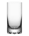 Orrefors Erik Set Of 4 Crystal Highball Glasses In Transparent