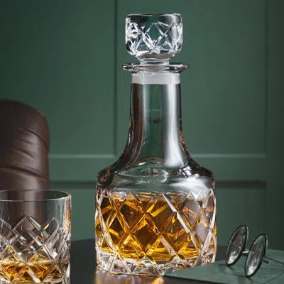 Orrefors Sofiero 25 Oz. Whiskey Decanter In Clear