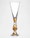 Orrefors Sparkling Devil Champagne Flute, 6.5 Oz.