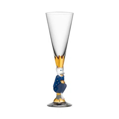 ORREFORS SPARKLING DEVIL CHAMPAGNE FLUTE