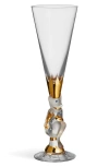 Orrefors Sparkling Devil Champagne Flute In Clear