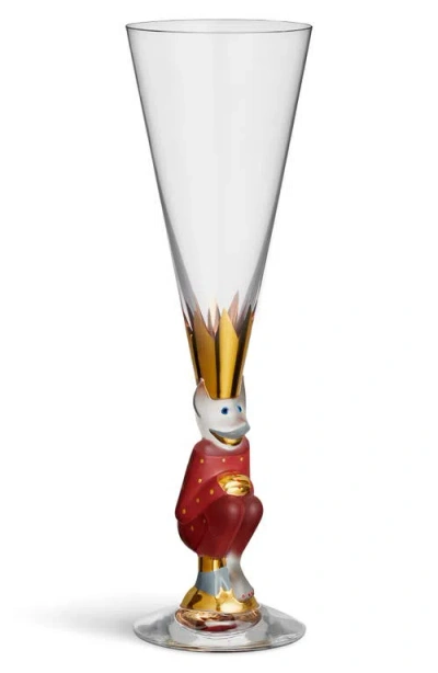 ORREFORS ORREFORS SPARKLING DEVIL CHAMPAGNE FLUTE