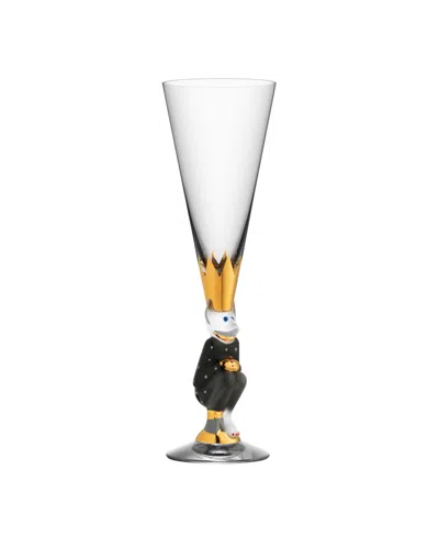 Orrefors Sparkling Devil Stemware, Set Of 1 In Gray