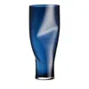 Orrefors Xl Squeeze Clear Vase In Blue