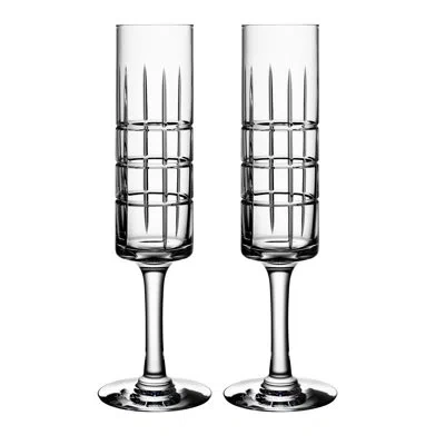 Orrefors Street 5 Oz. Lead Crystal Flute In Clear