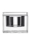 Orrefors Stripe Covered Box With Lid In Clear