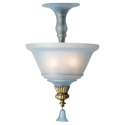 Pre-owned Orrefors Swedish Grace Ceiling Light, Simon Gate, , Sweden, 1920s In Transparent