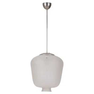 Pre-owned Orrefors Swedish Modern Glass Pendant, 1940s In Transparent
