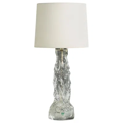 Pre-owned Orrefors , Table Lamp, Glass, Sweden, 1960s In Transparent