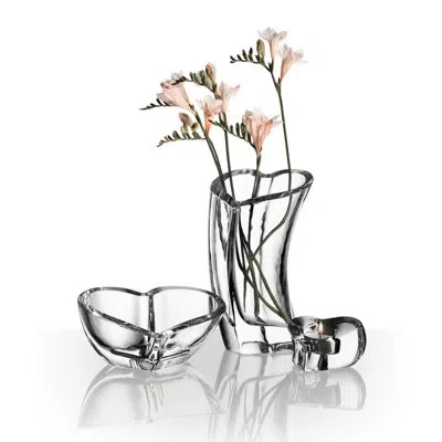 Orrefors Valentino Votive In Clear;clear