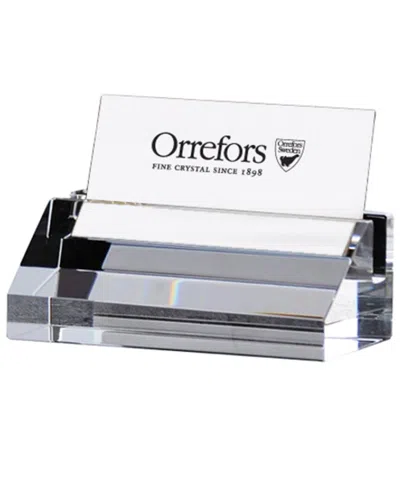 Orrefors Wall Street Bus Card Holder