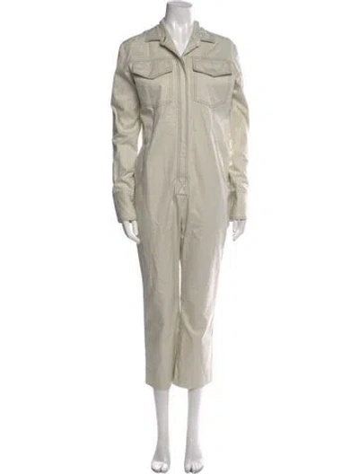 Pre-owned Orseund Iris Jumpsuit In Neutral