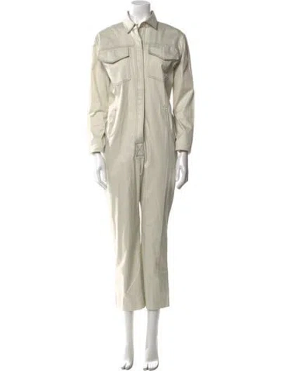 Pre-owned Orseund Iris Jumpsuit In Neutral