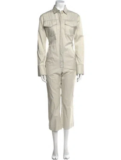 Pre-owned Orseund Iris Jumpsuit In Neutral