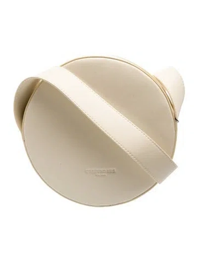 Pre-owned Orseund Iris Leather Shoulder Bag In Neutral