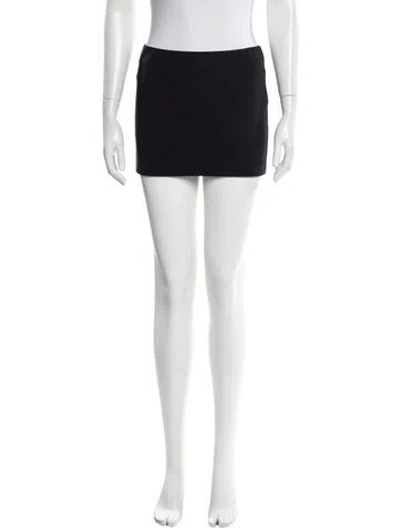 Pre-owned Orseund Iris Mini Skirt W/ Tags In Black