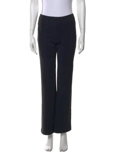 Pre-owned Orseund Iris Straight Leg Pants In Black