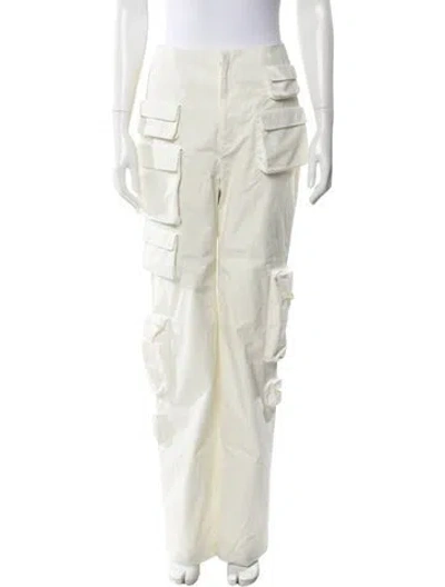 Pre-owned Orseund Iris Straight Leg Pants In Neutral