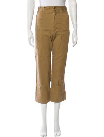 Pre-owned Orseund Iris Straight Leg Pants In Neutral