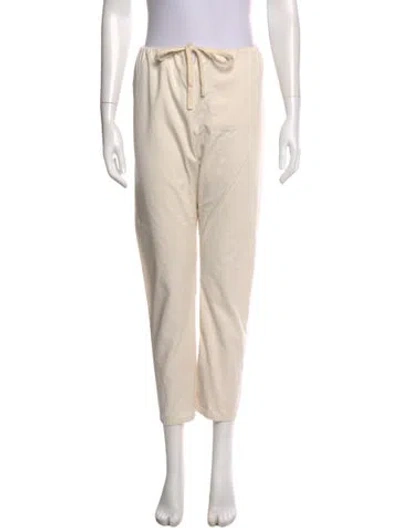 Pre-owned Orseund Iris Straight Leg Pants In Neutral