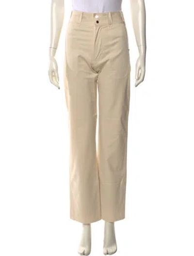 Pre-owned Orseund Iris Straight Leg Pants W/ Tags In Neutral
