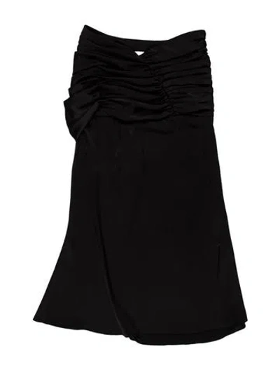 Pre-owned Orseund Iris Strapless Mini Dress In Black