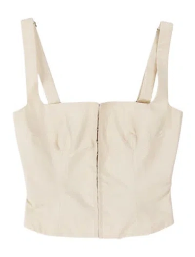 Pre-owned Orseund Iris Strapless Top In Neutrals